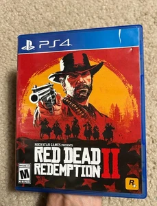 Red Dead Redemption 2 (PS4) DATA DISC ONLY, -NO TRACKING (missing play disc!) - Picture 1 of 8