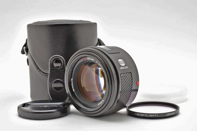 Minolta AF 50mm F1.4 Standard Prime Lens For Sony A mount [Near Mint,Tested] JP - Image 1 of 4