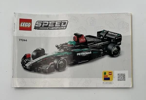 Lego Speed Champions Mercedes-AMG Petronas F1 Team W15 77244 Bedienungsanleitung - Bild 1 von 3