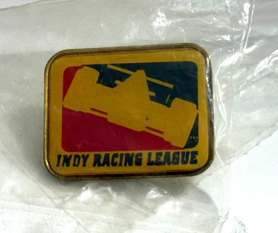 VTG New INDY RACING LEAGUE LOGO GOLD VERSION INDYCAR CART RACING HAT PIN - Image 1 of 4