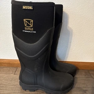 Noble Outfitters Men's MUDS Taskmaster High Boots - Black size Mens 12R Women 13 - Picture 1 of 8