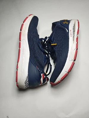 Under Armour HOVR Sonic USA Flag Women Size 7 Running Shoe 3024026 400 - Image 1 of 4