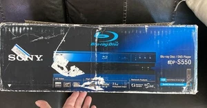 Sony BDP-S550 Blu-Ray Player DVD HD Video Dolby 7.1 Channel Bravia Theatre NIB - Picture 1 of 10