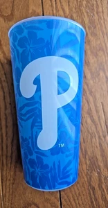 Philadelphia Phillies Blue flower Color beverage souvenir Cup 2025 - Picture 1 of 6