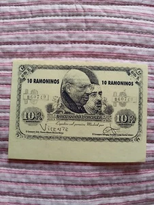 Vale 10 Asturias 10 ramoninos Bancu Nadena D oficialda - Imagen 1 de 2