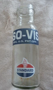 Vintage ISO-VIS Standard Oil Jar - Picture 1 of 8