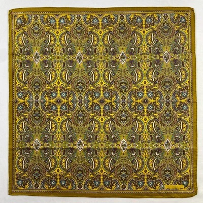 Pañuelo vintage Yves Saint Laurent pañuelo cuadrado de bolsillo pañuelo para el cuello Foto 1 de 4