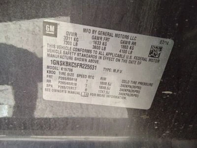 Pantalla de infoentretenimiento usada se adapta a: Chevrolet Tahoe 2015 pantalla de visualización entretenimiento Foto 1 de 4