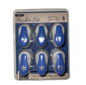 Mini Paper Hole Puncher Cutter Scrapbook DIY Puncher Set Make Shapes Hobby Gift - Picture 1 of 8