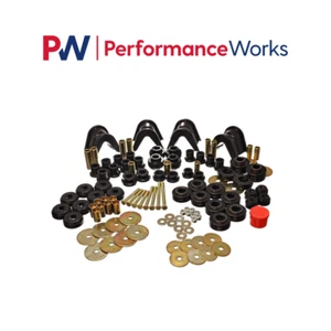 Energy Suspension 4.18105G Black PUR Bushing Set For 66-77 Ford Bronco - Picture 1 of 10