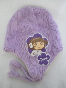 Cappello berretto Dora the Explorer bambino taglia unica viola ottime condizioni - Foto 1 di 7