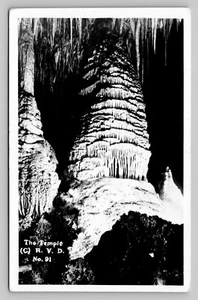 RPPC The Temple Carlsbad Cave National Park New Mexico Real Photo VTG Unused - Picture 1 of 2