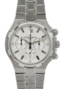 Vacheron Constantin Overseas Chronograph Steel Mens 40mm Watch 49140/423A-8790 - Picture 1 of 15