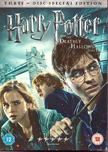 Harry Potter and the Deathly Hallows -Part 1  RARE ORIGINAL UK ISSUE 3 x DVD SET - Image 1 of 1