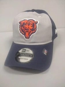Chicago Bears NFL New Era 9TWENTY Blue Gray Adjustable Snapback Hat - Picture 1 of 4
