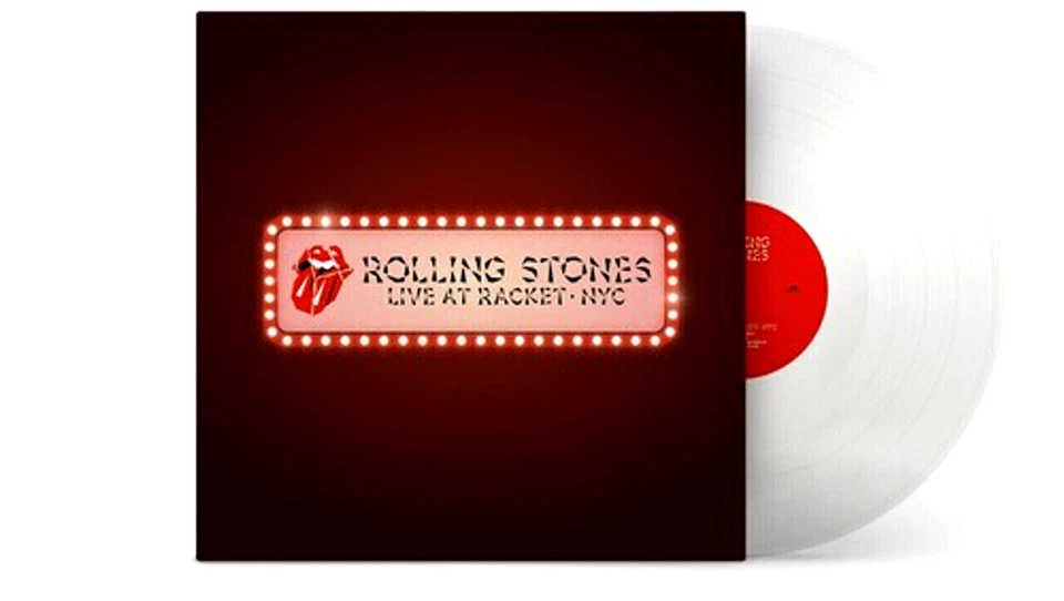 ROLLING STONES   LIVE AT THE RACKET NYC  LP LTD. ED.  WHITE VINYL  RSD 2024  OVP - Bild 1 von 1