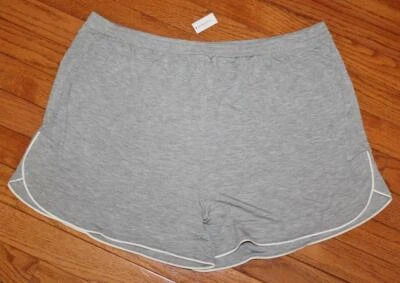 Nuevo con etiquetas Pijama Pantalones Cortos de Salón Banana Republic Para Mujer Elastizados Mezcla Modal Gris *5E Foto 1 de 2