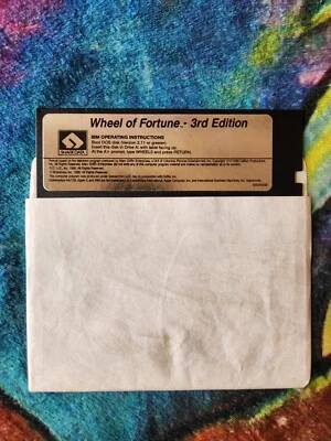 Vintage Wheel Of Fortune New 3rd Edition IBM Tandy CIB - Image 1 of 2