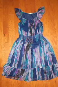 XS 4 6 OLD NAVY Summer Dress OFFICE COCKTAIL 37" Lenght A-Line Fully Lined - Picture 1 of 3