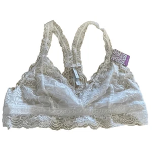 Anemone Spitzen Bralette weiß Racerback Gr. XL / XXL - NEU - Bild 1 von 5