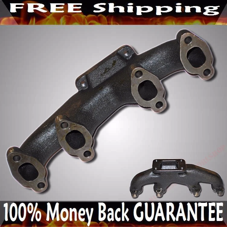 Colector turbo de hierro fundido para Golf Jetta 93-05 GL/94-04 GLS 4D 2,0 L I4 V8 solo Foto 1 de 4