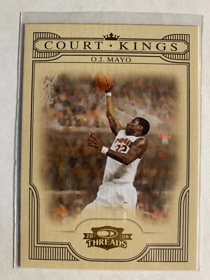 2008 Donruss Threads Court Kings OJ Mayo - Image 1 of 2
