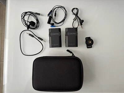 博雅双声道数字无线麦克风套件(BY - WM4 PRO)开箱  — 第 1/2 张图片