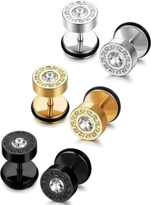 Aretes De Hombre Grandes Largos Para Niñas Niños Mujer Modernos Arete Pantalla - Image 1 of 4