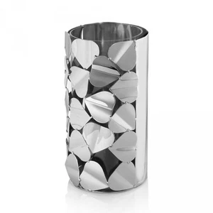 Oktavianer - Vase Metall versilbert Herzen h cm 20 Cod. 77163 - Händler - Bild 1 von 1