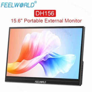 FEELWORLD DH156 15.6inch Portable External Video Monitor 1080P HDMI Computer PC - Picture 1 of 18