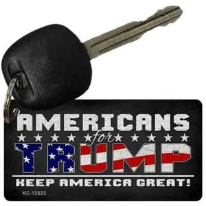 Americans for Trump Keep America Great Metal Key Chain - Picture 1 of 1