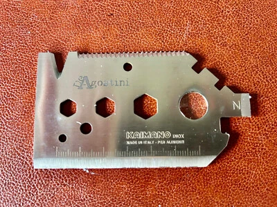 Multitoolkarte Multifunktionswerkzeug Outdoor Edelstahl Multi tool Werkzeug - Bild 1 von 4