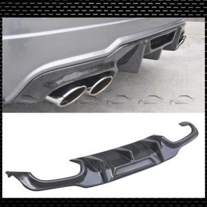 Labio difusor parachoques fibra carbono estilo V AMG para Mercedes Benz W204 C63 2011+ - Imagen 1 de 12