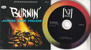 JOHN LEE HOOKER Burnin' (CD 2022) Stereo & Mono Mixes Remaster '62 Blues Classic - Picture 1 of 2