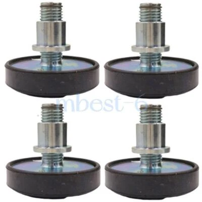 4X Shaft Dia 38mm Car Lift Rubber tray Heightening Feet Plus High Leg Pads - Image 1 of 4