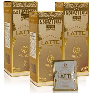 3 boxes Organo Gold Cafe Latte 100% Certified Organic Gourmet Coffee