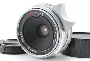 "Near MINT" Ricoh GR 28mm f/2.8 MF lens For L39 Ltm Mount w/ Leica M Adapter - Picture 1 of 13
