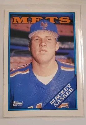 1988 Topps Traded #103T Mackey Sasser MINT - Image 1 of 2