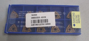 SUMITOMO Carbide Inserts WNMG 432 EUX Grade AC410K pack of 10 - Picture 1 of 2