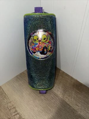 Estuche para lápices IRIDISCENTE RARO VINTAGE LISA FRANK Alien Zoomer & Orbit de 1999 Foto 1 de 3