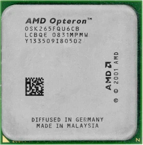 Processor CPU AMD Dual-Core Opteron 265 HE 1.8GHz OSK265FQU6CB Socket 940 - Picture 1 of 2