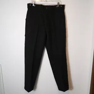 CC Filson Mens Mackinaw 100% Virgin Wool Pants Charcoal Gray 36 Straight Leg - Picture 1 of 9