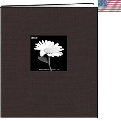 Elegante libro de memoria negro profundo encuadernado para fotos y álbumes de recortes - 8,5x11 pulgadas Foto 1 de 3