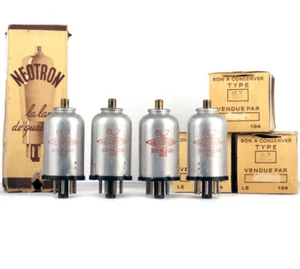 MATCHED QUAD 6L7MG/6L7 NEOTRON NOS Tube Röhre Lampe Valvola Valve 진공관 真空管 电子管 - Bild 1 von 2