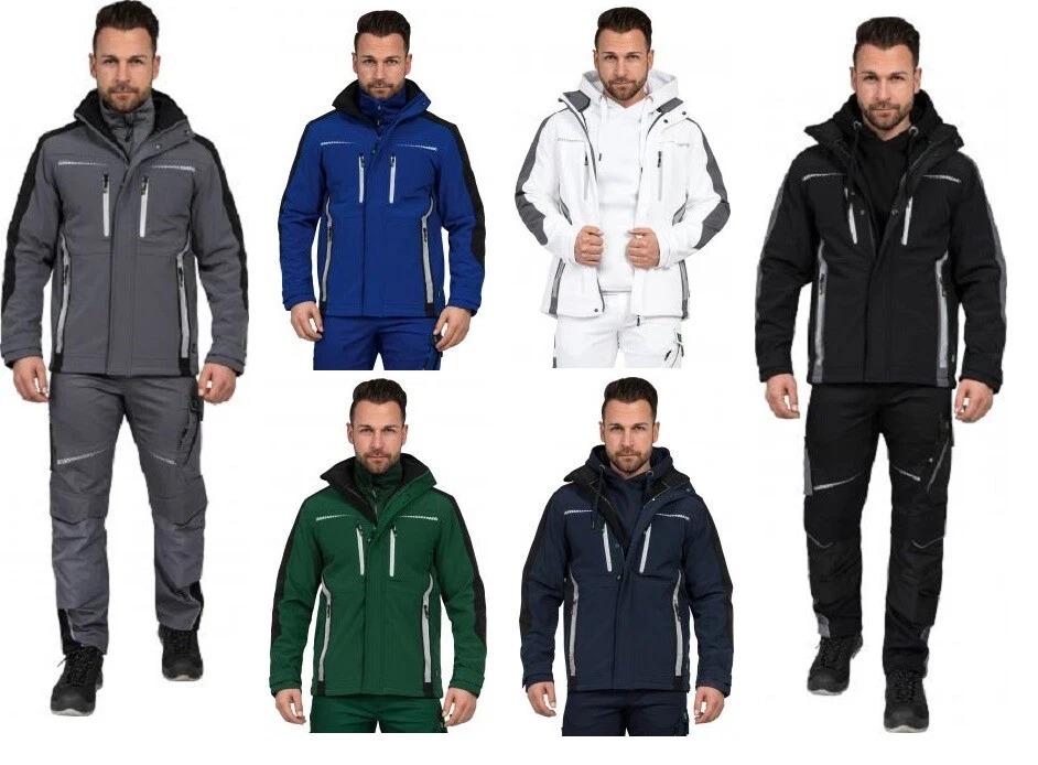 Leibwächter Flex-Line Workwear Softshell-Jacke Outdoor Arbeitsjacke Jacke - Bild 1 von 1