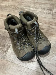 Keen Wanderschuhe Damen Größe 7 braun blau Details - Bild 1 von 6