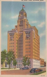 Rochester Minnesota The Mayo Clinic 1946 Postkarte - Bild 1 von 2