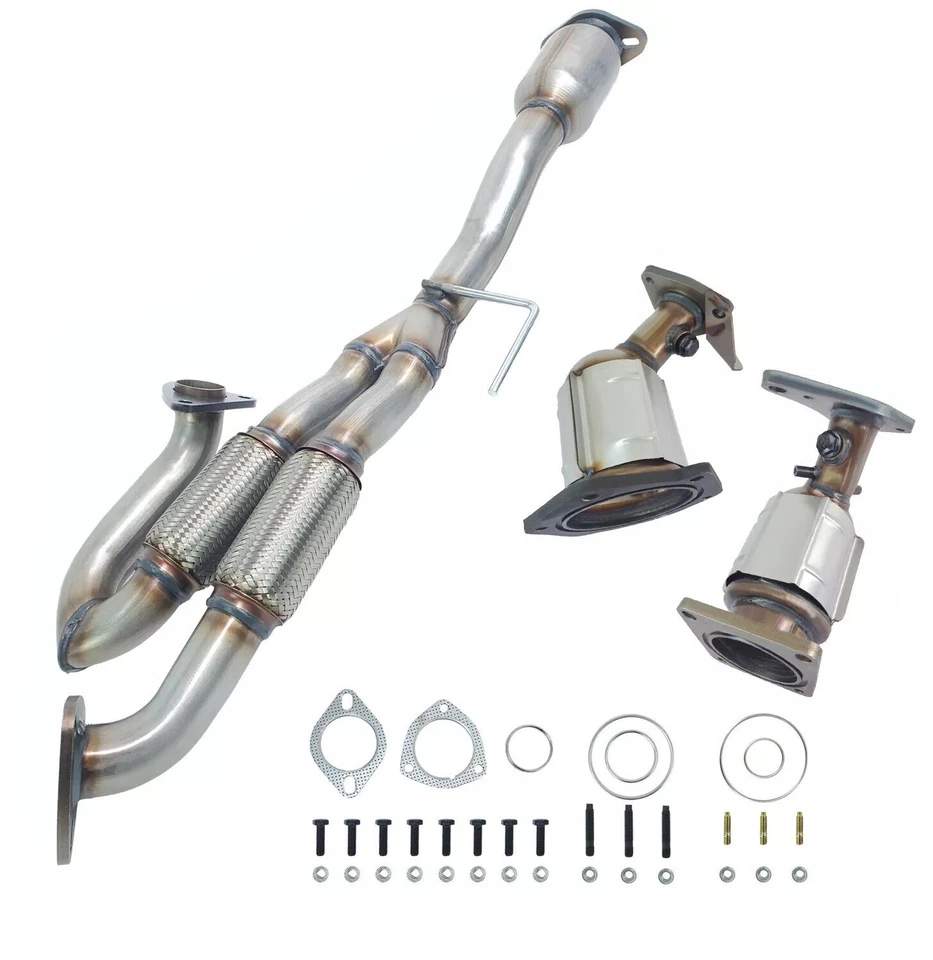 Fits: 2009-2014 NISSAN Maxima 3.5L ALL 3 Catalytic Converters Foto 1 de 1