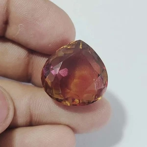 29.0 Ct Certified Natural Pear Alexandrite Color Change In Light Gems AF-215 - Picture 1 of 10
