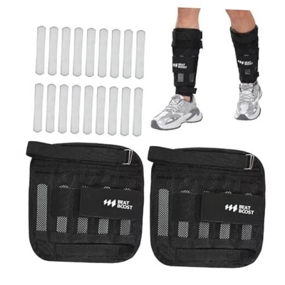 Pesas de muñeca 4 lb/10 lb/15 lb/20 lb/25 lb/30 lb brazo de pierna ajustable 15 lb tobillo Foto 1 de 4